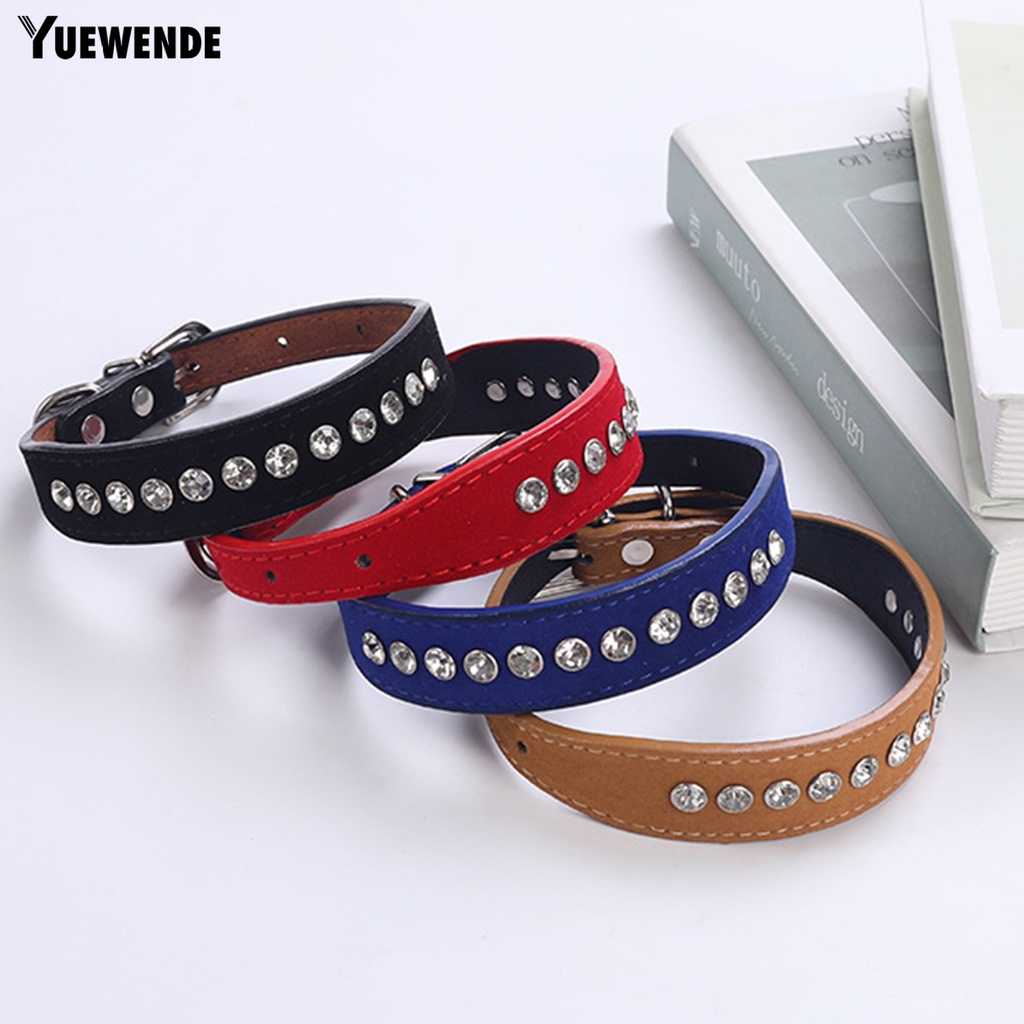 Vòng Cổ Đính Đá Có Thể Điều Chỉnh Dành Cho Thú Cưng YQ.E