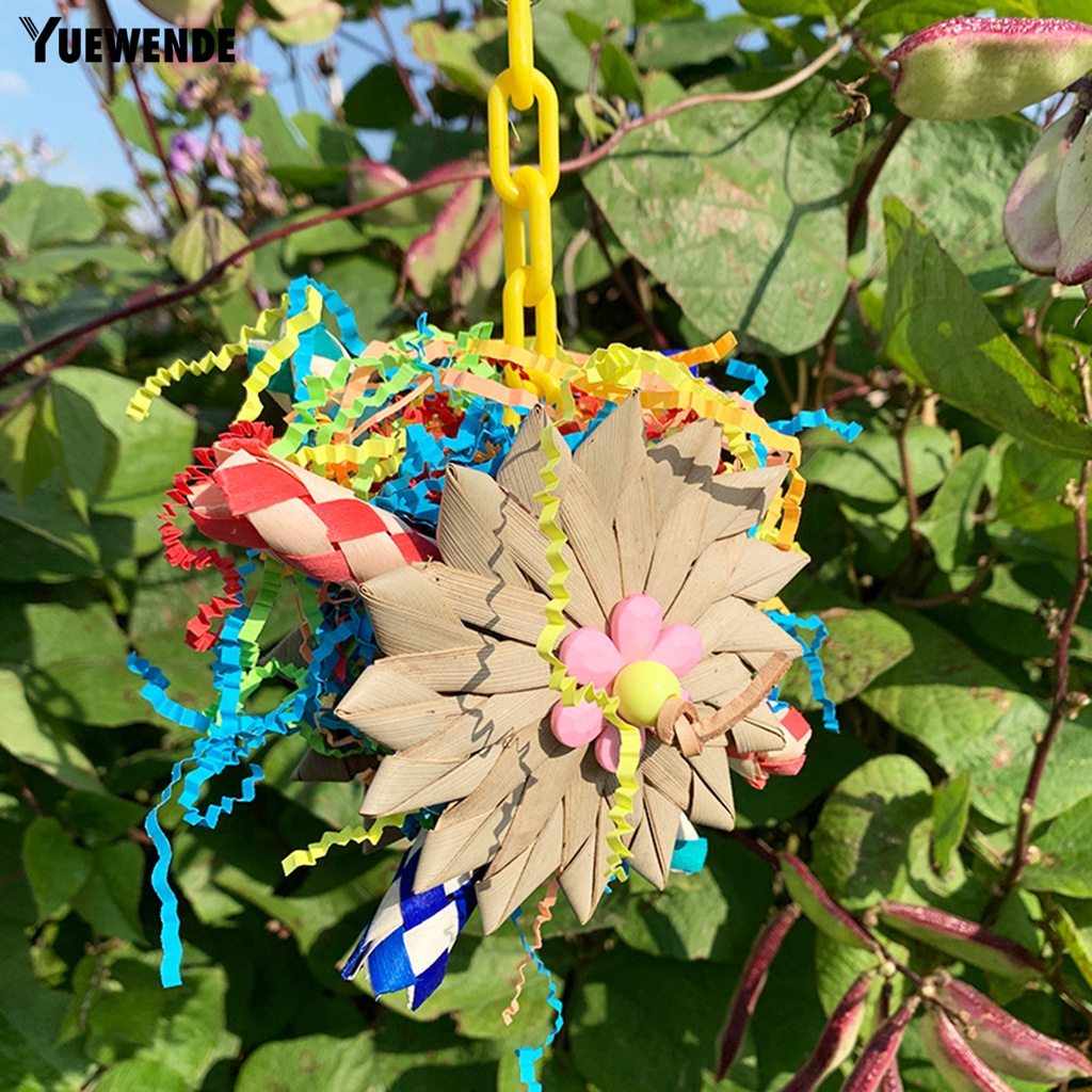 Đồ Chơi Treo Cho Vẹt Cưng Nhai Thỏa Thích Vui Nhộn