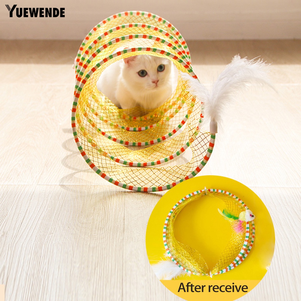 Đường Hầm Hình Chữ S Chống Trầy Xước Chống Ăn Mòn Cho Mèo Cưng