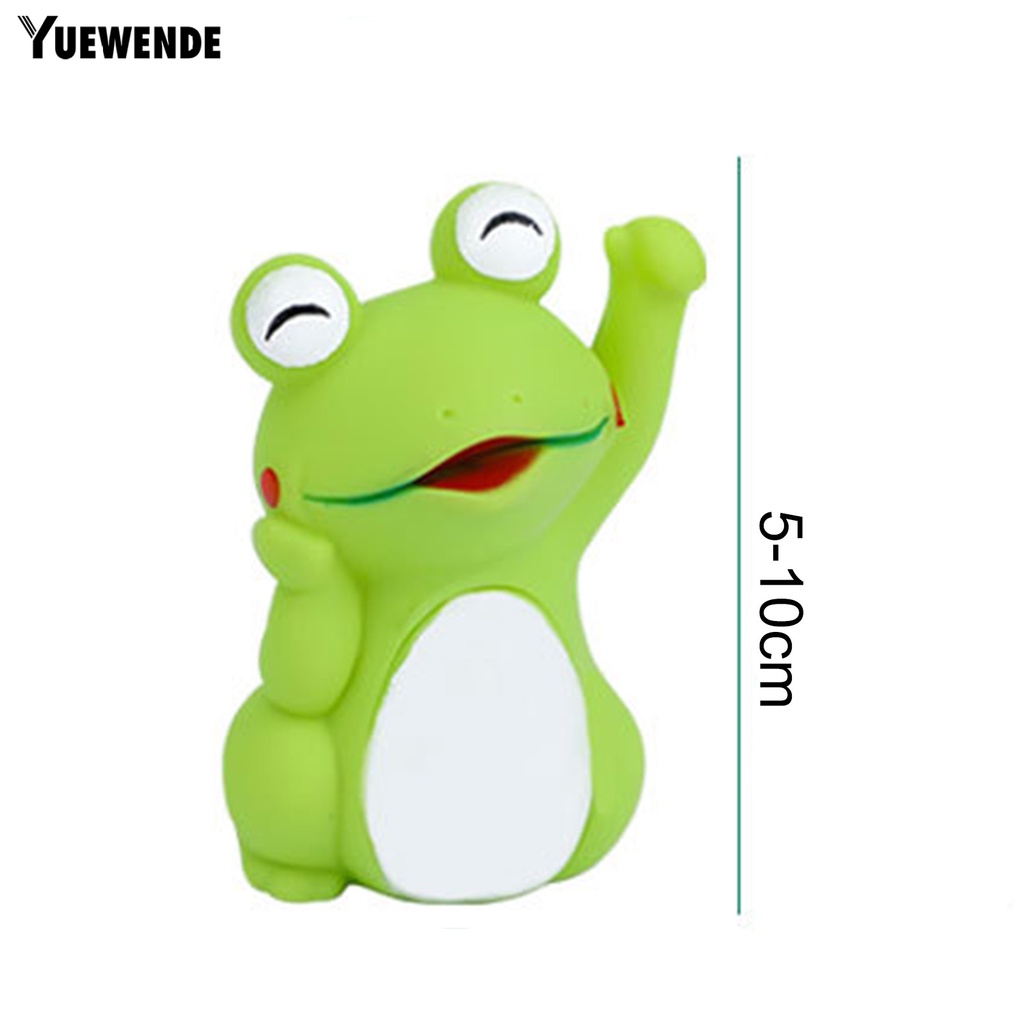 Bộ 4 Đồ Chơi Mềm Mại Hình Chú Ếch Vui Nhộn Chống Cắn Cho Thú Cưng