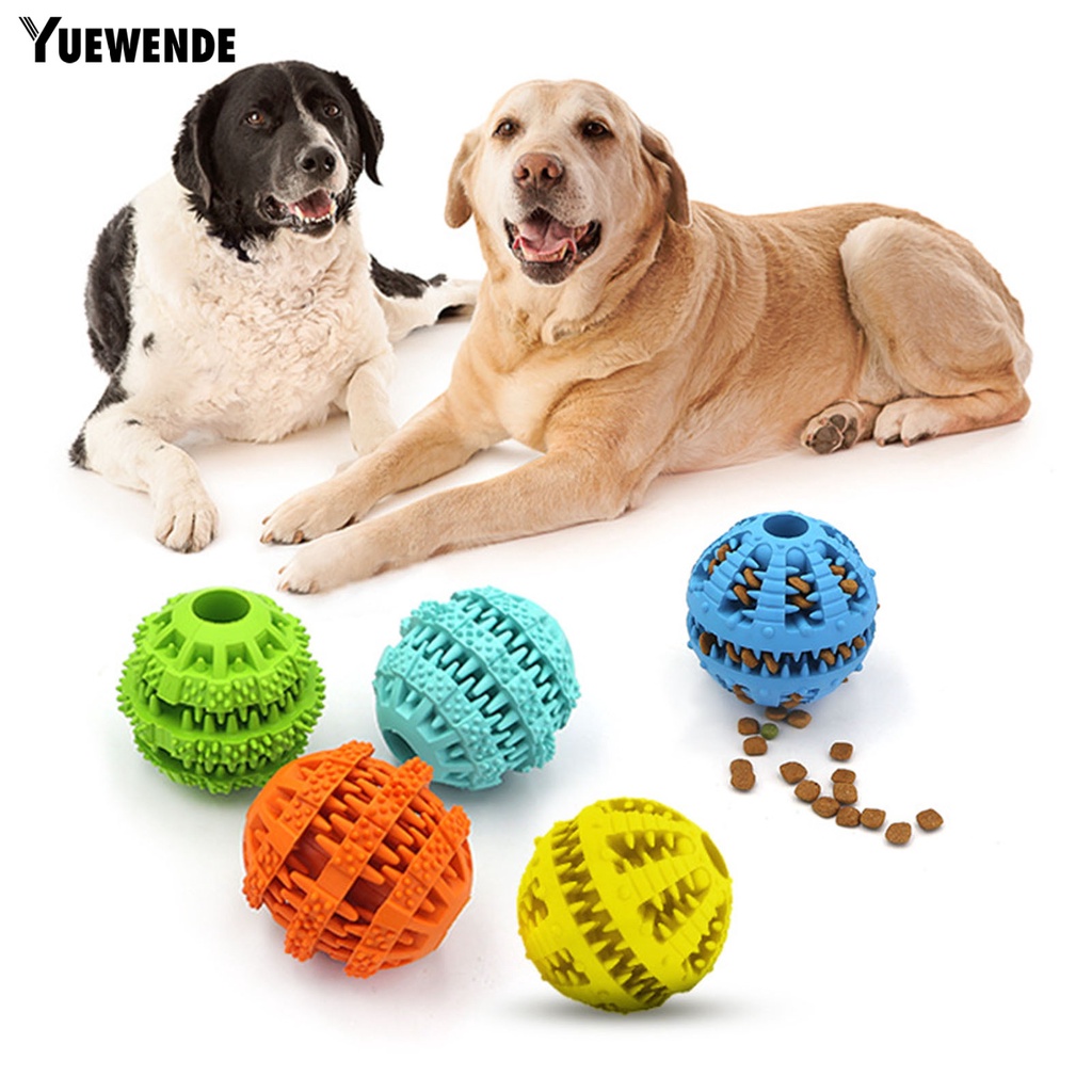 Bóng Cao Su YQ.E Cỡ Nhỏ / Vừa / Lớn Chống Cắn / Cắn Đựng Thức Ăn Cho Thú Cưng