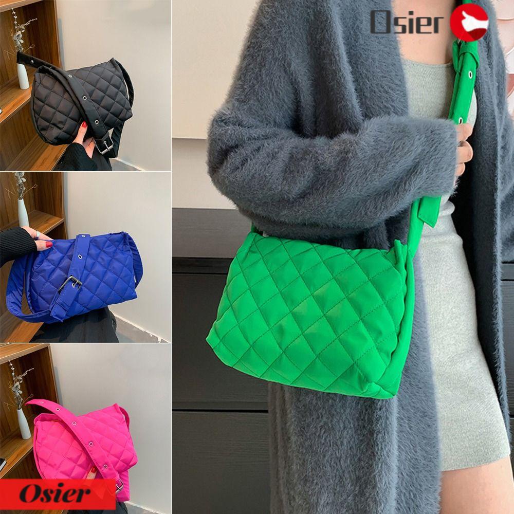 Túi Messenger Đeo Vai Có Khóa Kéo Lót Cotton Giữ Ấm 1 Cái