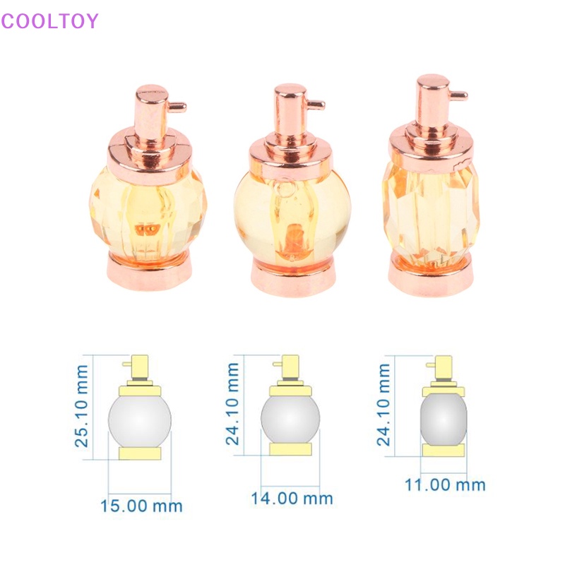 Set 3 Mô Hình Phòng Ngủ / Phòng Khách Mini Tỉ Lệ 1: 12 Trang Trí Nhà Búp Bê