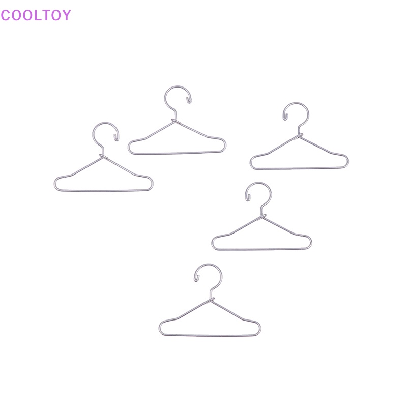 Cooltoy Set 5 Móc Treo Quần Áo Mini Dành Cho Búp Bê