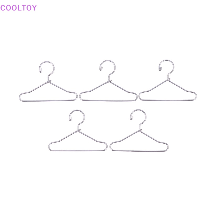 Cooltoy Set 5 Móc Treo Quần Áo Mini Dành Cho Búp Bê