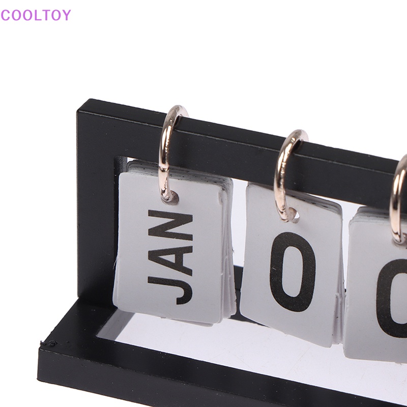 Cooltoy Lịch Để Bàn Trang Trí Nội Thất Nhà Búp Bê Kawaii