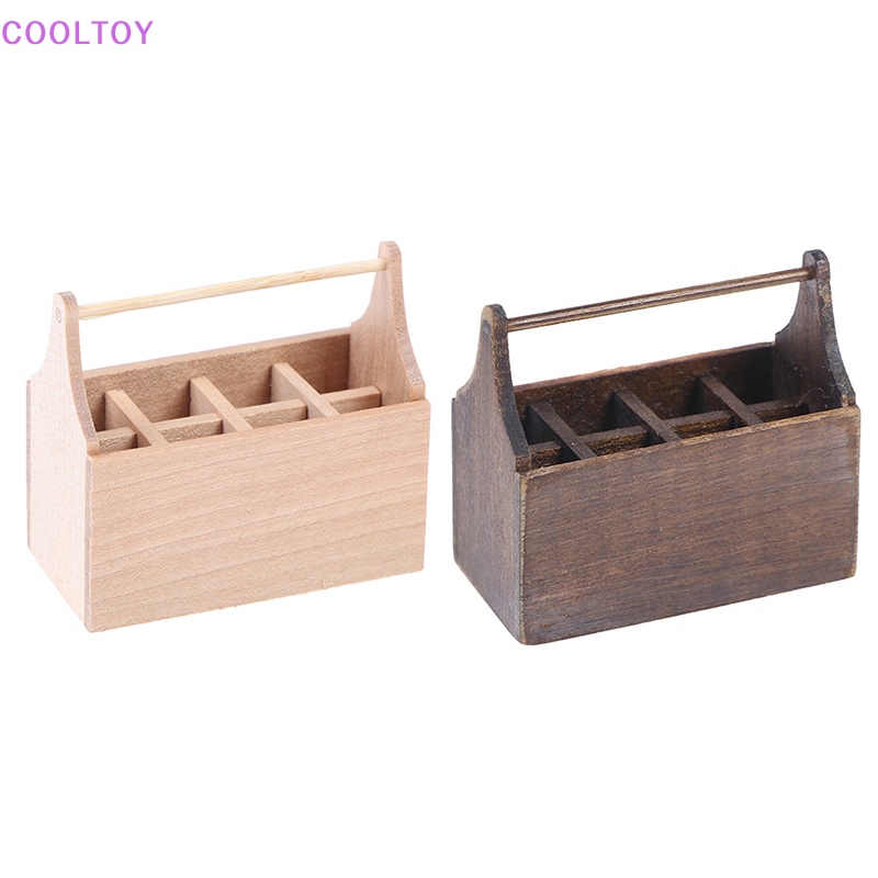 Cooltoy Hộp Dụng Cụ Sửa Chữa Mini 1 / 12 Trang Trí Nhà Búp Bê DIY
