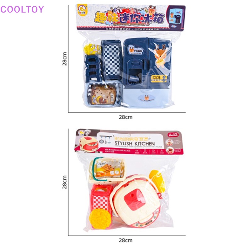 Cooltoy Bộ Đồ Chơi Nhà Bếp Cơm Nắm Hai Cửa Cỡ Lớn Cho Nhà Búp Bê