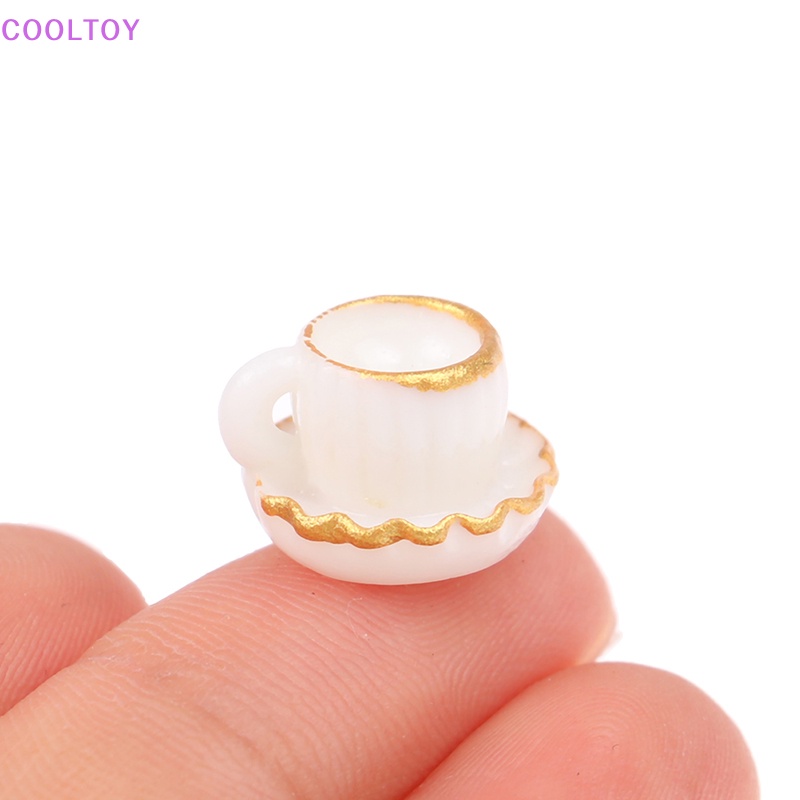 Bộ 4 Ly Cà Phê Đồ Chơi Búp Bê Cỡ 1 / 12