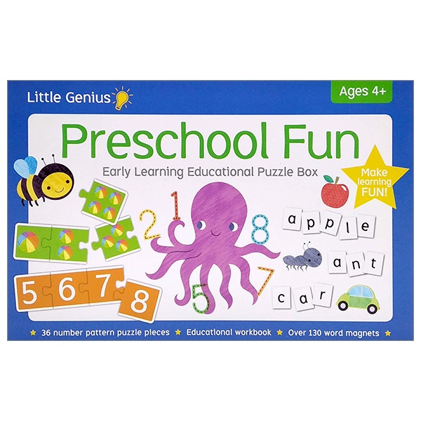 Little Genius: Preschool Fun Early Learning Educational Puzzle Box