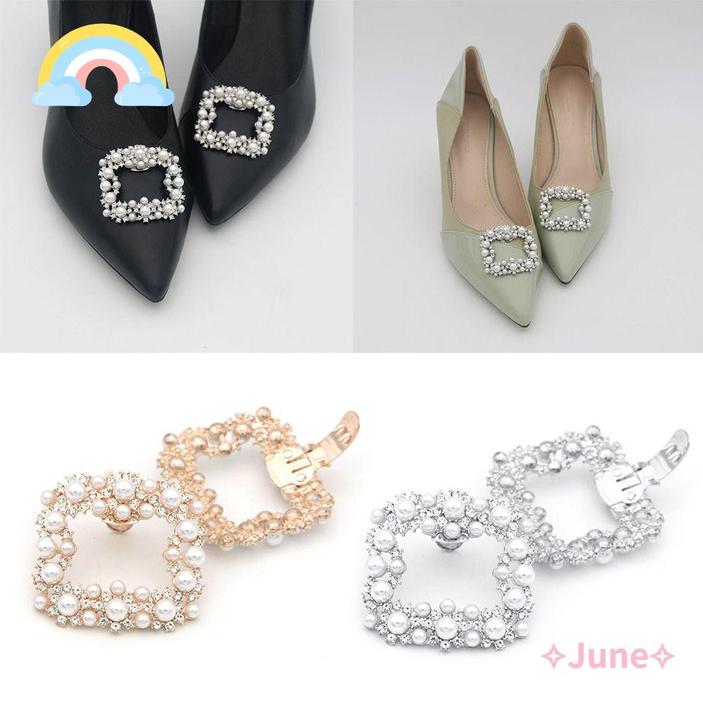 Khóa Kẹp Gắn Giày Cao Gót Thời Trang Cho Cô Dâu