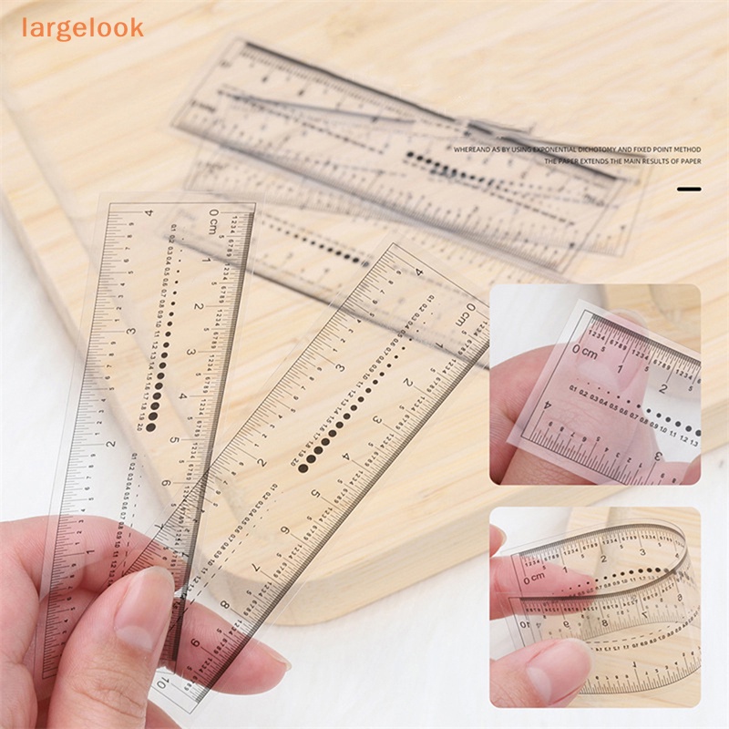 Set 10 Thước Đo Kích Cỡ Móng Tay Trong Suốt Tiện Dụng