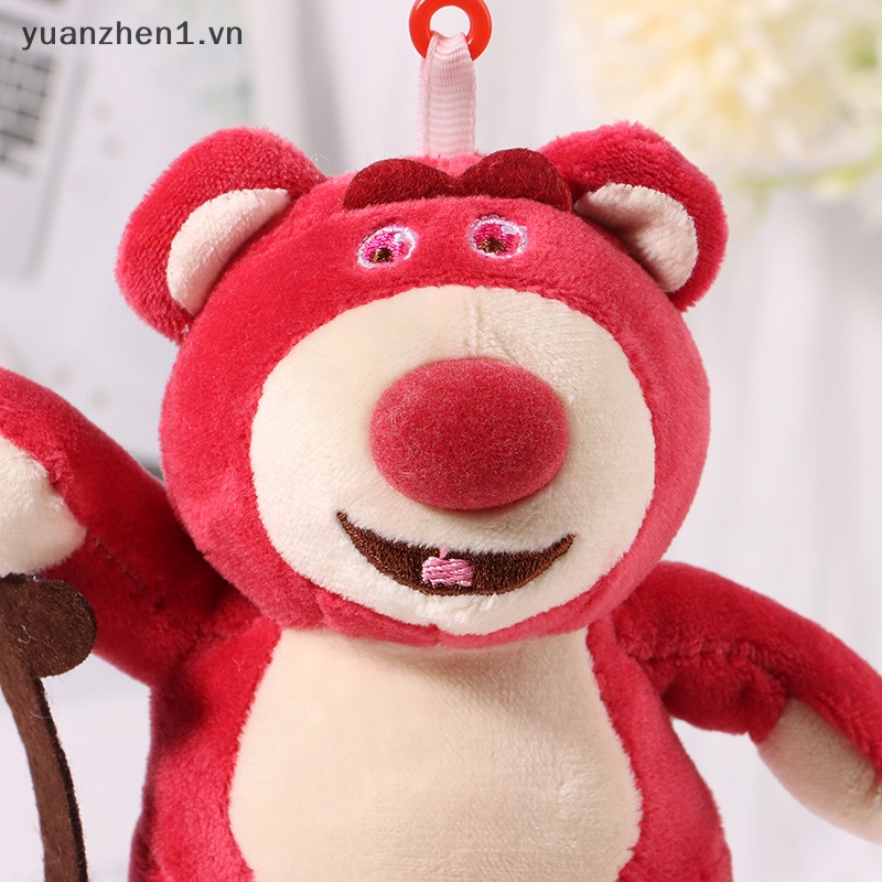 Móc Khóa Hình Quả Dâu Nhồi Bông Đáng Yêu