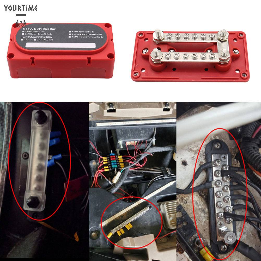 Khối Đấu Nối Đầu Cuối 300A 48V Cho Xe Hơi / Tàu Thuyền / Xe Tải