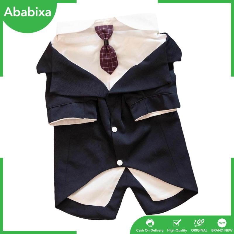 [Ababixa] Áo Sơ Mi Thắt Nơ Phong Cách Cho Cún Cưng