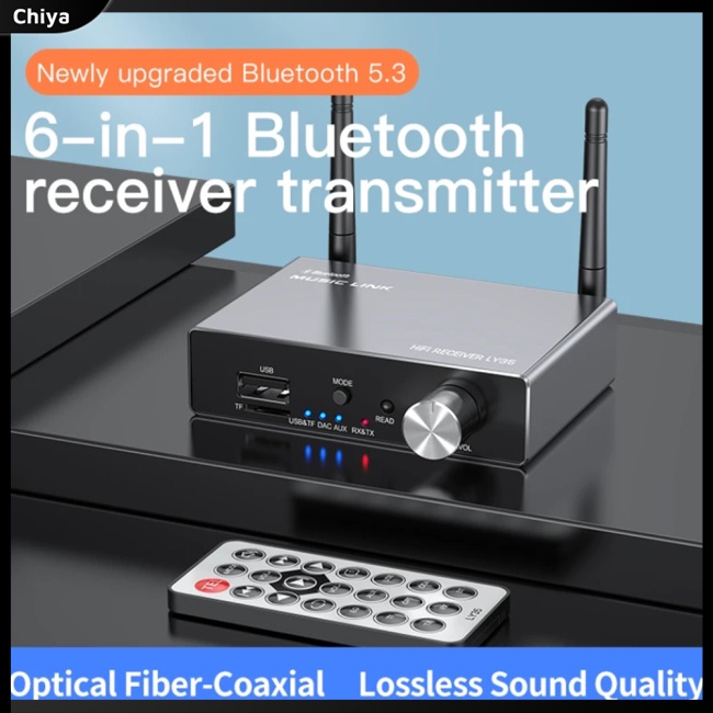 Bộ Thiết Bị Truyền Nhận Tín Hiệu Âm Thanh Bluetooth 5.3 DAC 6 Trong 1 Chuyên Dụng