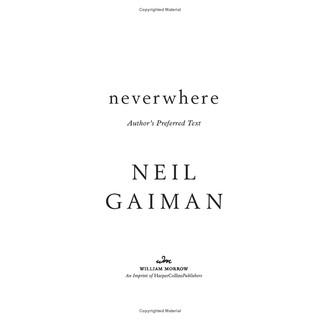 Sách Neverwhere (Bìa Mềm)