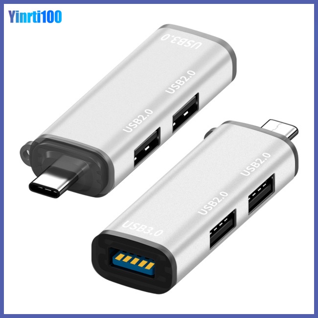 Bộ Chia 3 Cổng Usb Type-c 3.0 Chuyên Dụng Cho Máy Tính Notebook
