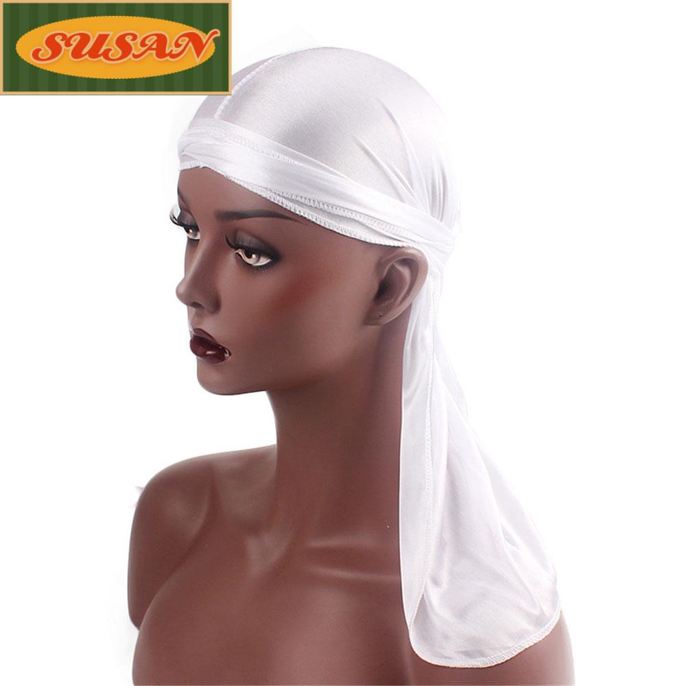 Susans Durag Mũ Trùm Đầu Spandex Màu Trơn