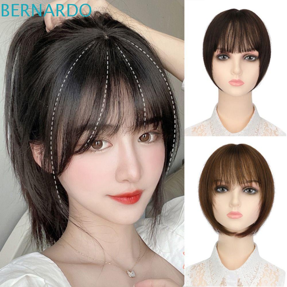 Tóc Mái Giả Thẳng Tự Nhiên Bằng Sợi Tổng Hợp Dành Cho Nữ BERNARDO