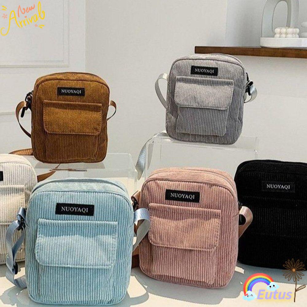 Túi Đeo Vai Vải Nhung Thời Trang Cá Tính Trẻ Trung