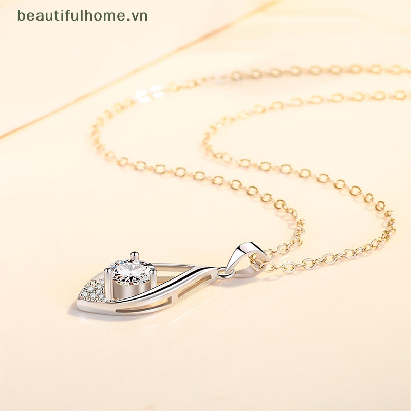 Mặt Dây Chuyền Hình Giọt Nước Bằng Đá Zircon Nhiều Màu Thời Trang Chất Lượng Cao Cho Nữ