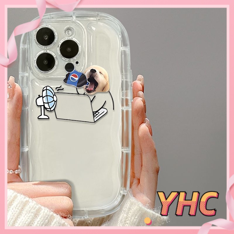 Ốp Lưng iPhone Làm việc, mèo, chó, xà phòng, chống chấn động, bảo vệ máy ảnh, túi khí Cho Iphone 6 / 6S / 6splus / se / 7 / 7plus / 8 / 8plus / X / xs / xsmax / 11 / 12 / 13 / 14 / Plus / pro / pro max-423