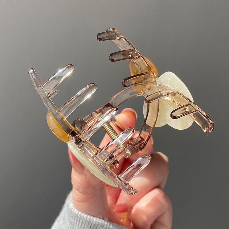 Kẹp Tóc Hình Trái Tim Phong Cách Mới Mùa Hè 2023