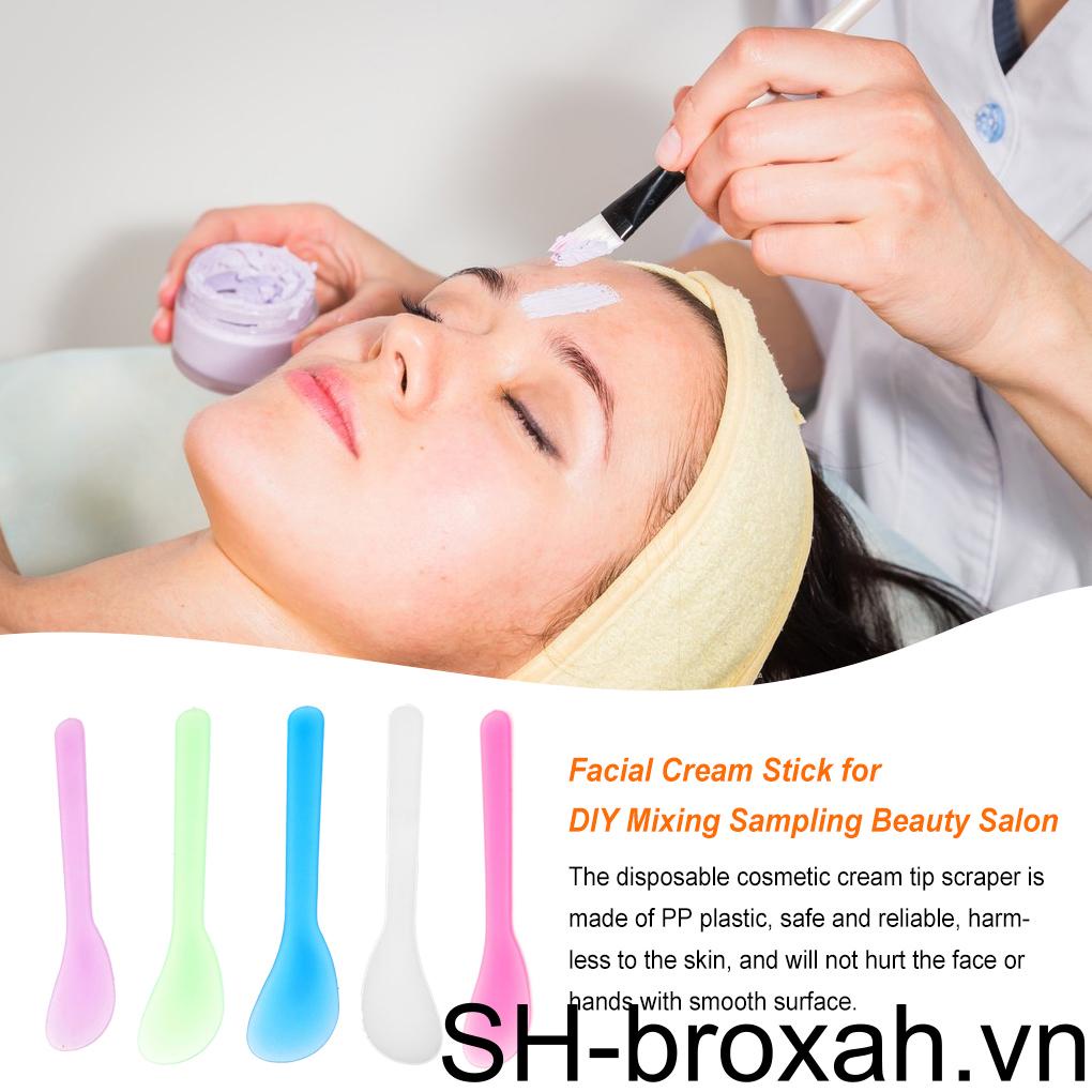 Muỗng Múc Mặt Nạ Bằng Nhựa Đầu Dày Không Mùi Có Thể Tái Sử Dụng