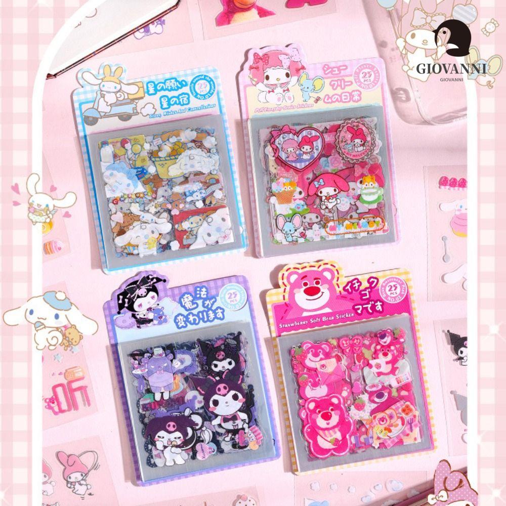 Nhãn Dán Trang Trí Sổ Tay Chống Thấm Nước Họa Tiết Graffiti Goo Dễ Thương