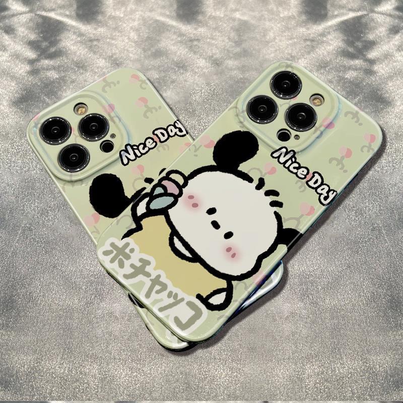 Ốp Điện Thoại Mềm Chống Sốc Hình Que Kem Cún Pacha Dog Cho Iphone 12 GSTZ 14pro 78 13 plus 11