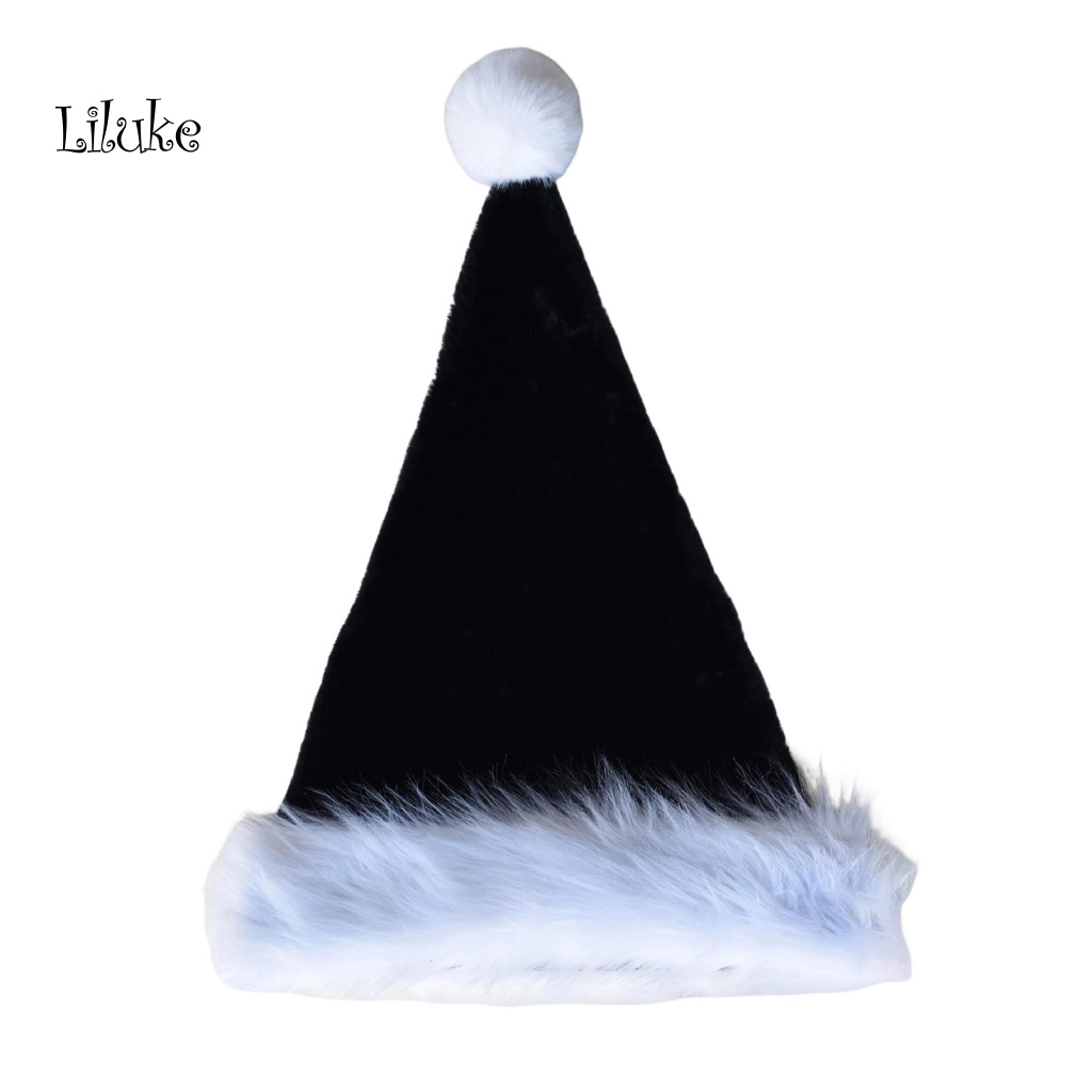 Nón Giáng Sinh Chất Liệu Vải Co Giãn Chống Gió Không Vành Giữ Ấm