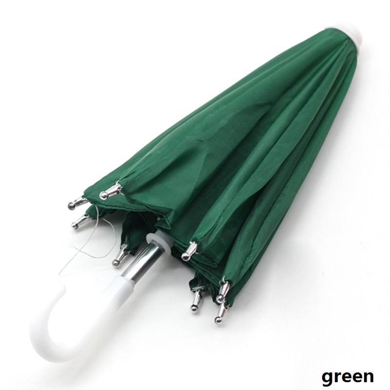 Dù Đồ Chơi Mini Màu Trơn Họa Tiết Hoạt Hình Dành Cho Búp Bê 18inch