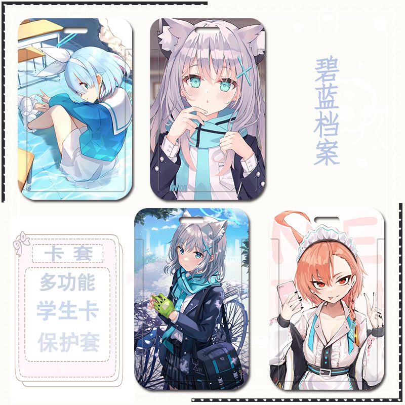 Vỏ Bọc Thẻ ID / Thẻ ID Họa Tiết Hoạt Hình Anime Dễ Thương DIY