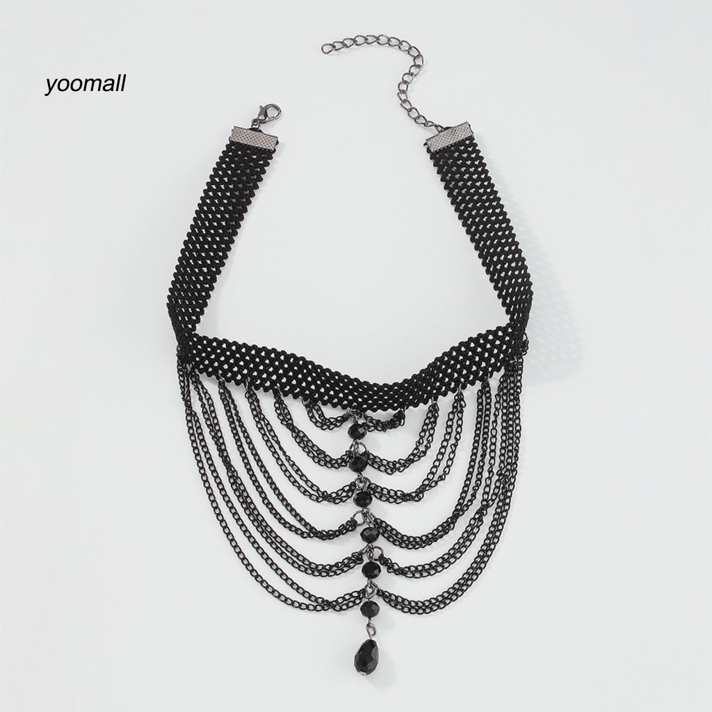 Vòng Cổ Đính Đá Phong Cách Halloween Cho Nữ