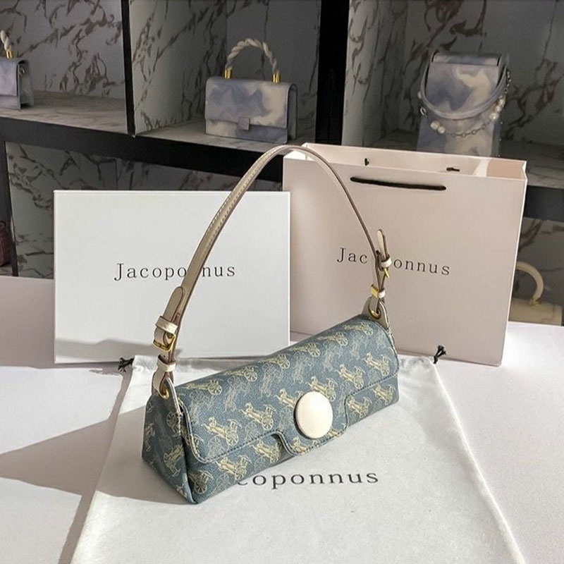 Túi đeo vai MOUSSON trendy chất lượng cao thiết kế niche cho nữ