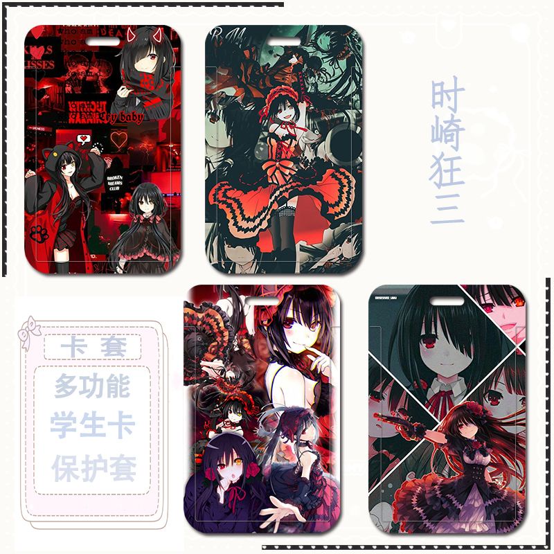 Ốp Điện Thoại Họa Tiết Hoạt Hình Date A Live Tokisaki Kurumi DIY