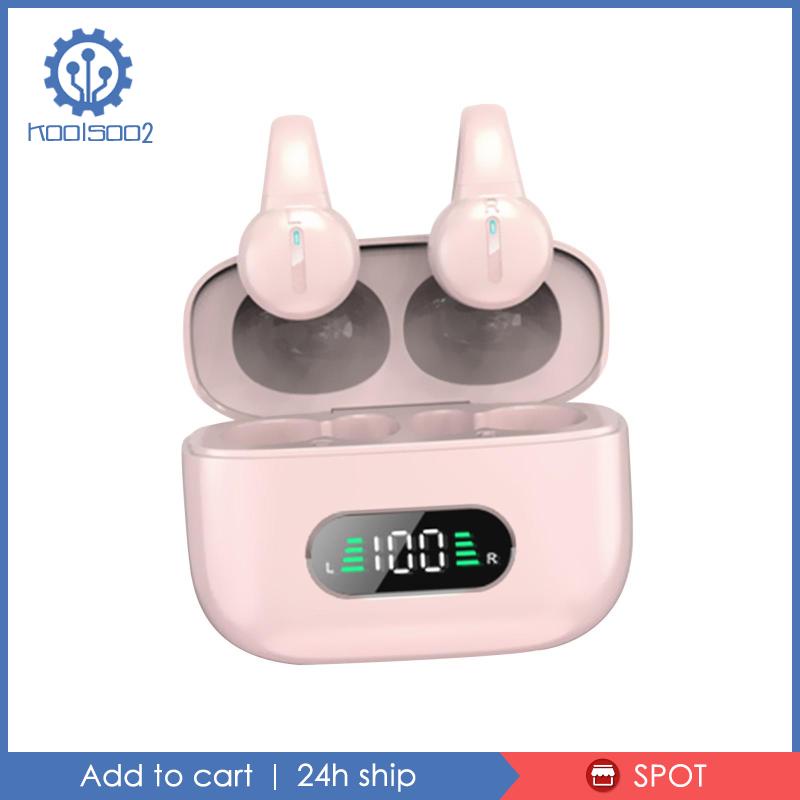 Tai Nghe Koolsoo2 Mini Dạng Kẹp Có Đèn LED Hiển Thị Chống Nước IPX6