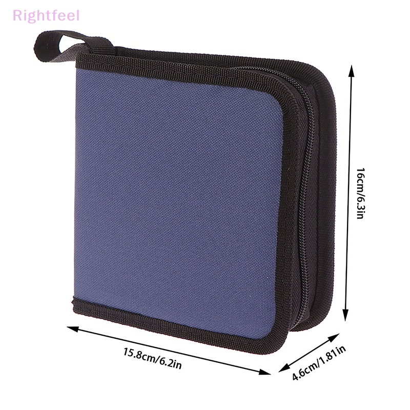 Túi Đựng Đĩa CD / DVD Sức Chứa 1 Cái 40 Ngăn Mới