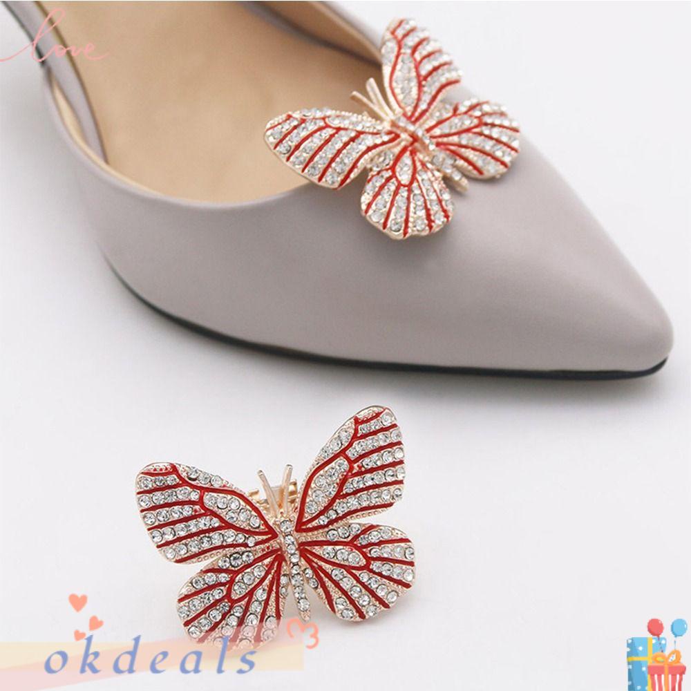 Kẹp Khóa Giày Cao Gót Thời Trang Cho Cô Dâu