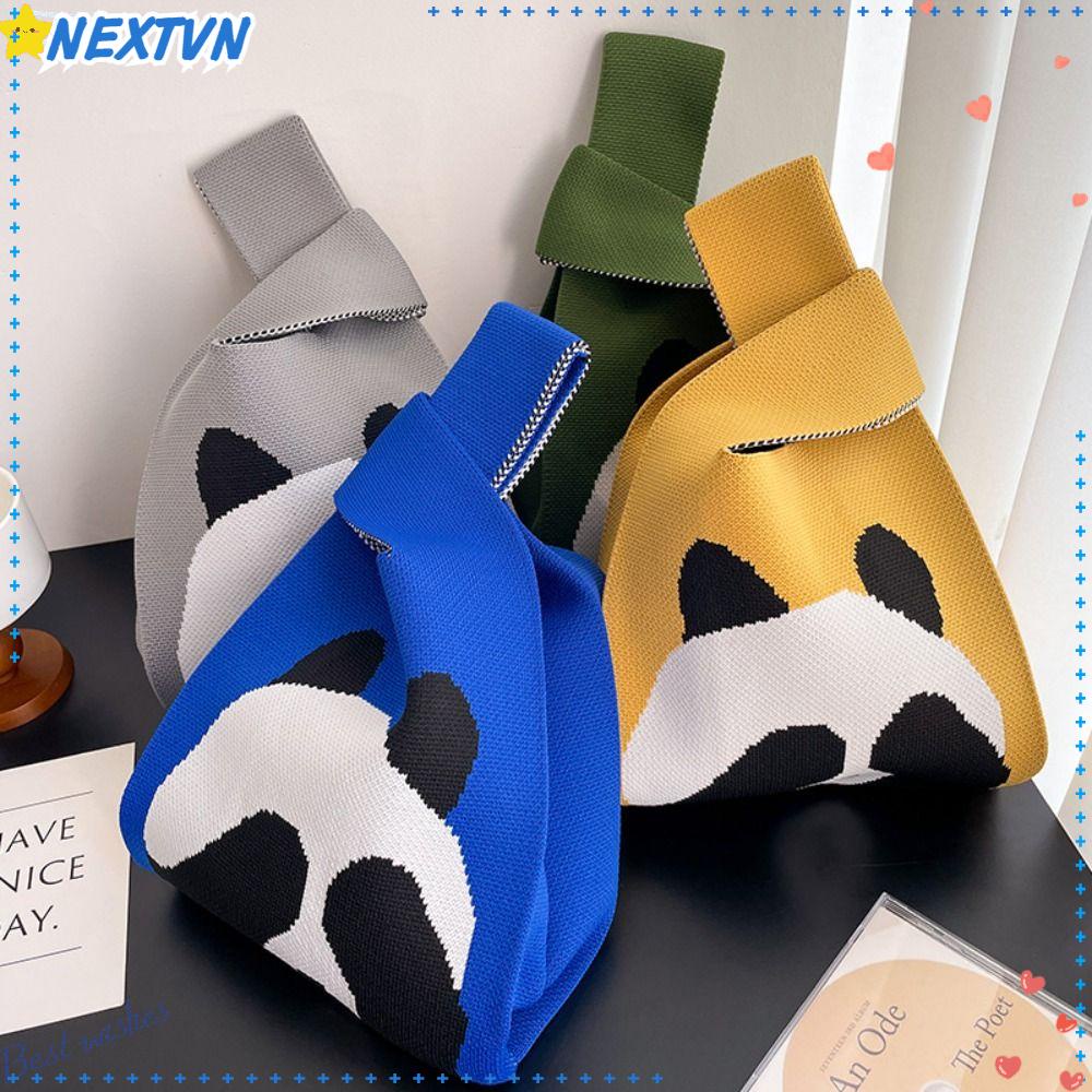 Túi Xách Mua Sắm Đeo Vai Thiết Kế Thắt Nút Độc Đáo