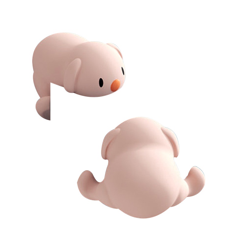 PVN60244 Chặn góc bàn, góc tủ hình cún con silicon cao cấp an toàn cho bé