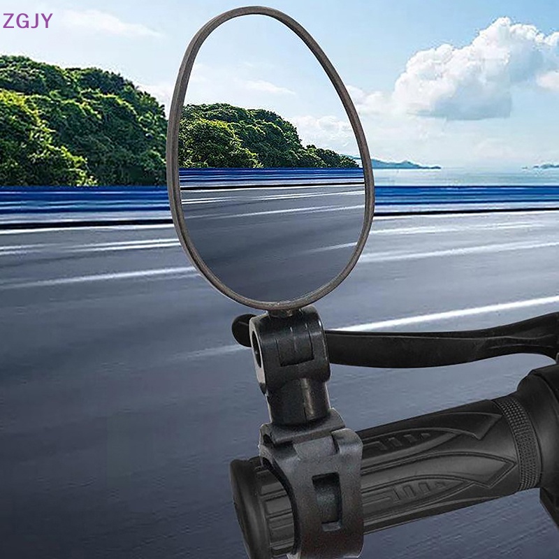 Gương Chiếu Hậu Góc Rộng Xoay 360 Độ Gắn Tay Lái Xe Đạp / Mô Tô Mới