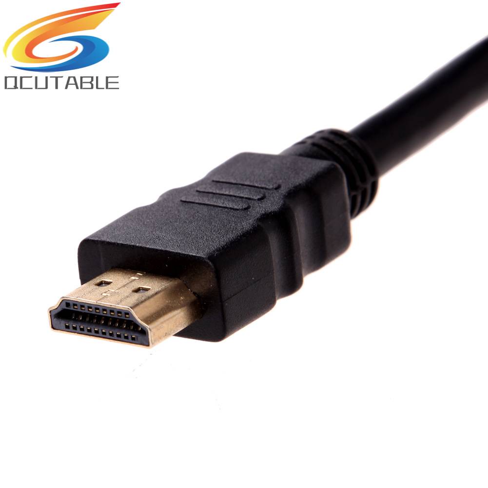 Cáp ChuyểN ĐổI 1080P HDMI Sang 2 Lỗ CắM 1