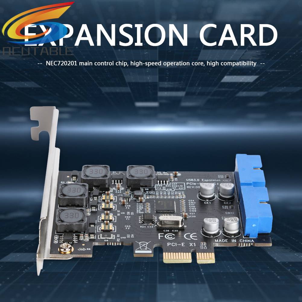 Thẻ Mở Rộng PCI-E Sang 19 / 20 Pin USB 3.0 PCI