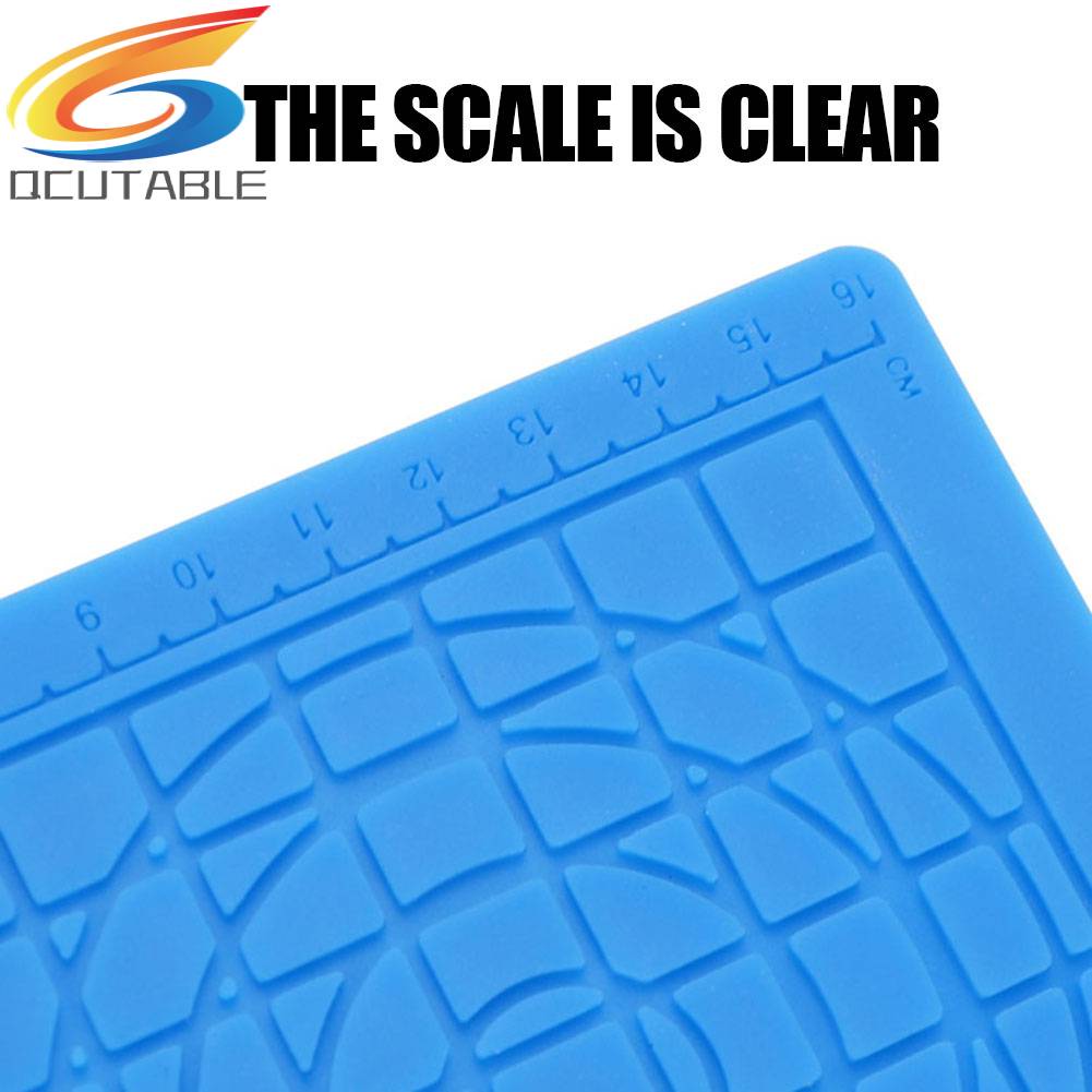 Thảm Vẽ 3D Bằng Silicone Kèm Nắp Đậy Ngón Tay Tiện Dụng