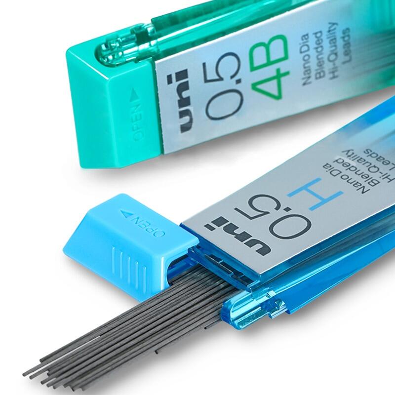 1 Bút Chì Bấm Siêu Cứng UNI Lead 0.3 / 0.5 / 0.7 / 0.9-202ND HB2B / 2H / 3B / 4B