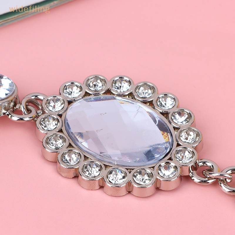 Dây Đeo Túi Xách Dạng Chuỗi Xích Đính Đá Thời Trang Dành Cho Nữ