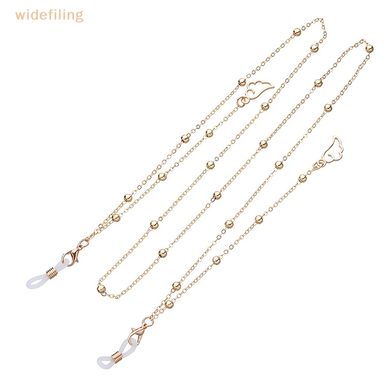 Dây Đeo Mắt Kính Màu Vàng / Bạc Phong Cách Retro Dành Cho Nữ