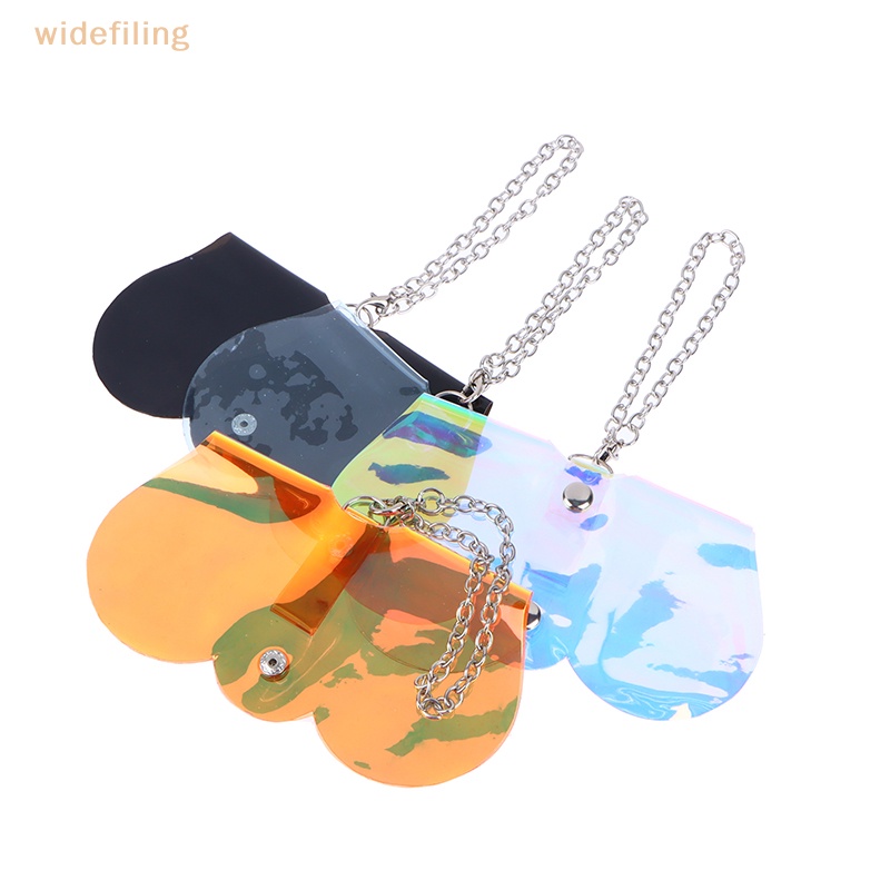 1 Túi Đựng Mắt Kính Bằng PVC Laser Trong Suốt Dễ Thương Độc Đáo Cho Nữ